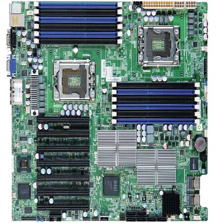 Supermicro MB-X8DTH6B Dual LGA1366 Xeon/ Intel 5520/ V&2GbE/ EATX Server X8DTH-6-B